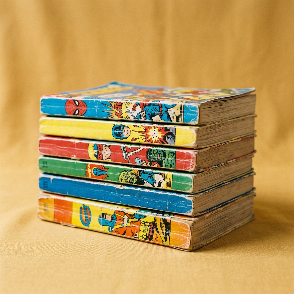 Lot de BD — état varié